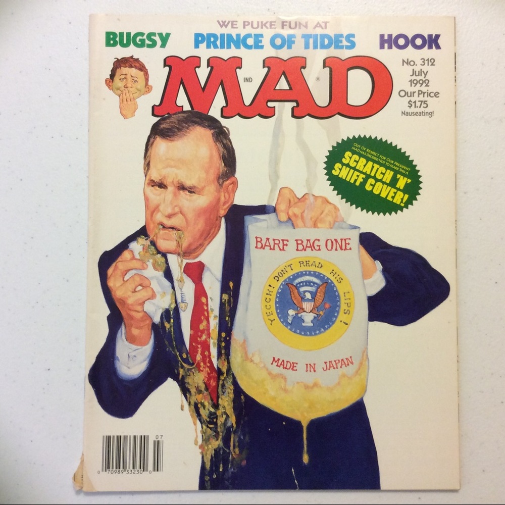Mad Magazine issue #312 July 1992
